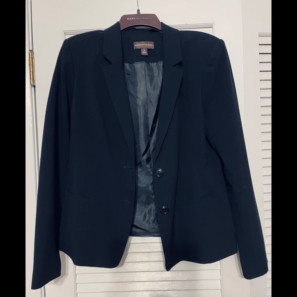 Dana Buchman Black Blazer